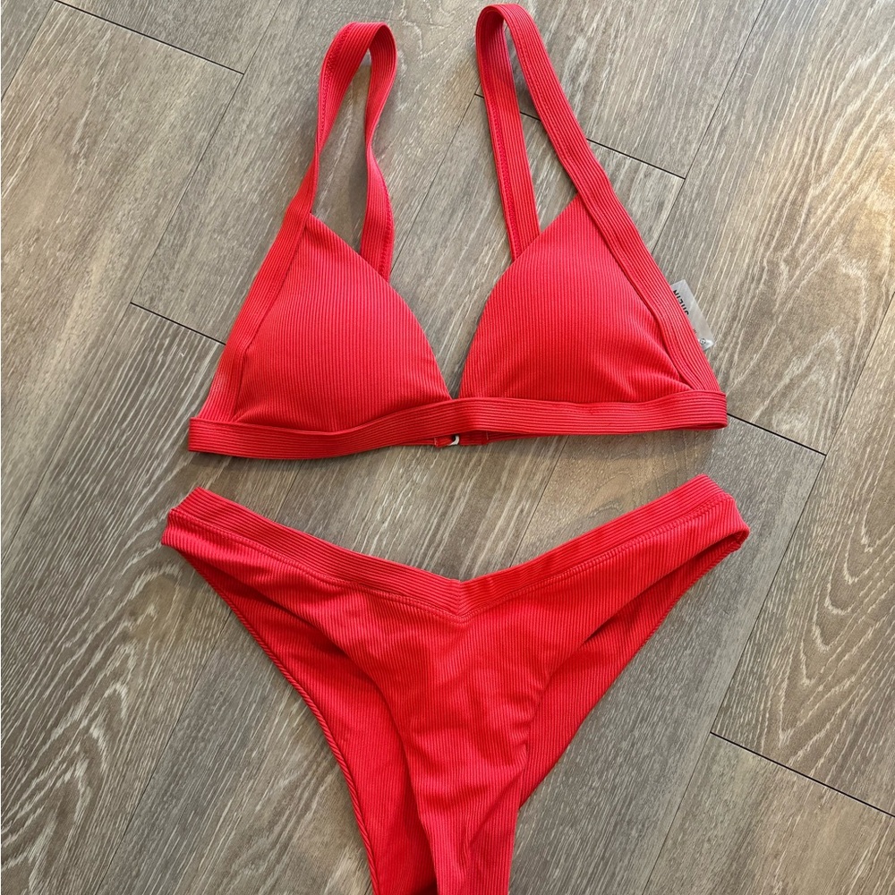 SHEIN Red Bikini - M